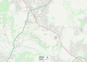 Leeds LS19 6 Karte