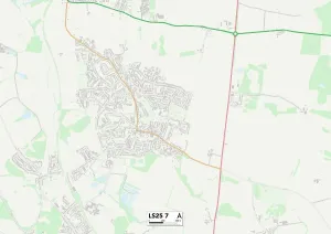 Leeds Ls25 7 Karte