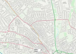 Luton LU3 1 Karte