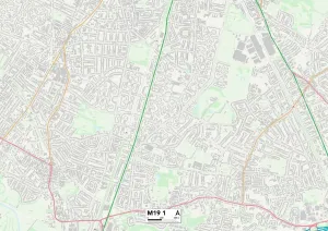Manchester M19 1 Karte