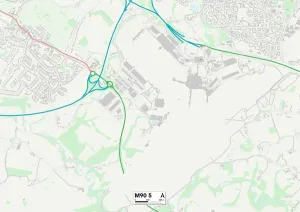 Manchester M90 5 Karte