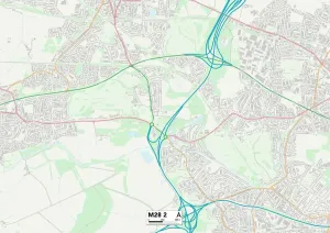 Salford, M28 2 Karte