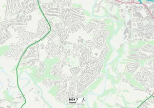 Tameside, M34, 7-Map