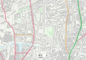 Hackney N1 0 Karte
