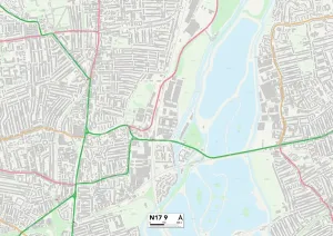 Haringey, N17 9 Karte