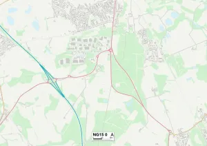 Ashfield NG15 0 Karte