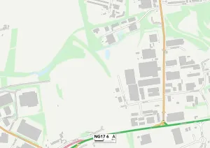 Ashfield NG17 6 Karte