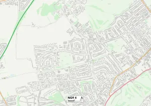 Broxtowe NG9 4 Karte