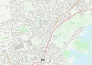 Broxtowe NG9 5 Karte