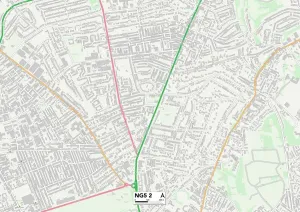 Nottingham NG5 2 Karte