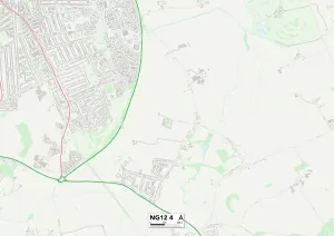 Rushcliffe NG12 4 Karte