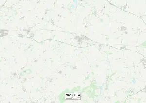 Rushcliffe NG13 0 Karte
