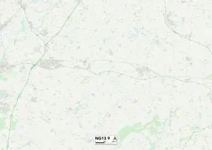 Rushcliffe NG13 9 Karte