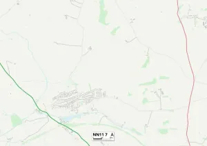 Daventry NN11 7 Karte