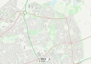 Daventry NN3 8 Karte