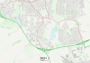 Kettering NN15 6 Karte