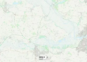 Suffolk NR34 0 Karte