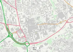 Altstadt, OL1 2 Karte