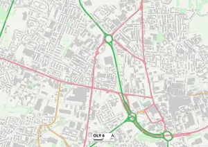 Altstadt OL9 6 Karte