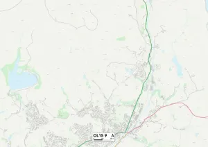 Rochdale OL15 9 Karte