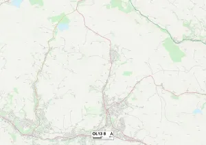 Rossendale OL13 8 Karte