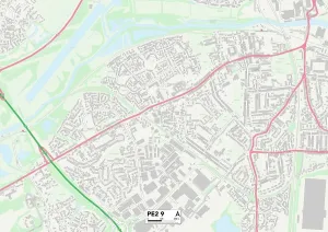 PE - Peterborough Drucke: Petertorugh PE29 Karte