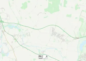 Peterborough PE5 7 Karte