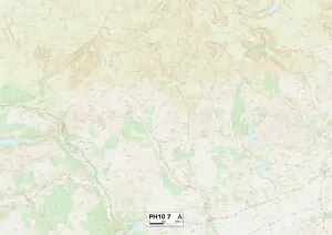Perth und Kinros PH10 7 Karte