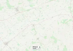 Perth und Kinros PH12 8 Karte