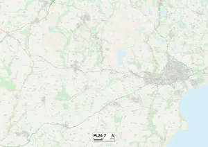 Kornwal PL26 7 Karte