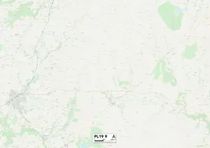 West Devon PL19 9 Karte