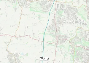 Chorley PR7 6 Karte