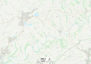 PR - Preston Drucke: Fylde PR3 3 Karte
