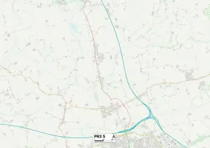 Fylde PR3 5 Karte