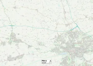 PR - Preston Drucke: Fylde PR4 0 Karte