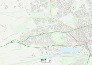 Preston PR2 1 Karte