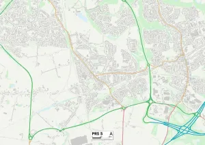 Süd-Ribble PR5 5 Karte