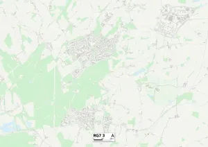 Berkshire RG7 3 Karte