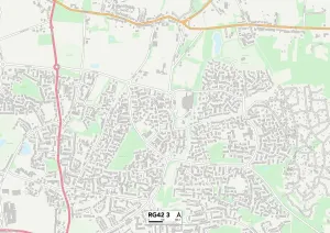 Bracknells Wald RG42 3 Karte