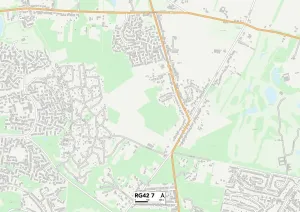 Bracknells Wald RG42 7 Karte