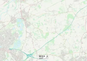 Wokingham RG10 0 Karte
