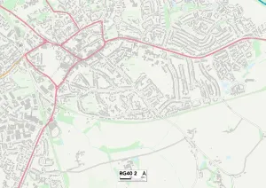 Wokingham RG40 2 Karte