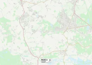Wokingham RG40 4 Karte