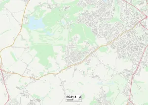 Wokingham RG41 4 Karte