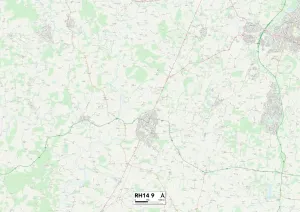 Chichester, RH14 9 Karte