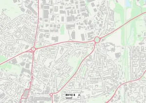 Kreuzburg RH10 8 Karte