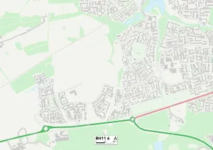Kreuzburg RH11 6 Karte