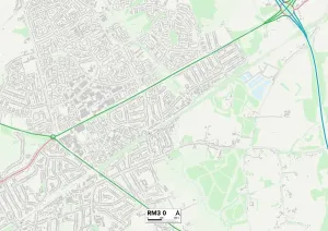 Havering RM3 0 Karte