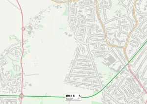 Havering RM7 8 Karte