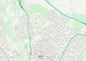Maidstone ME14 2 Karte